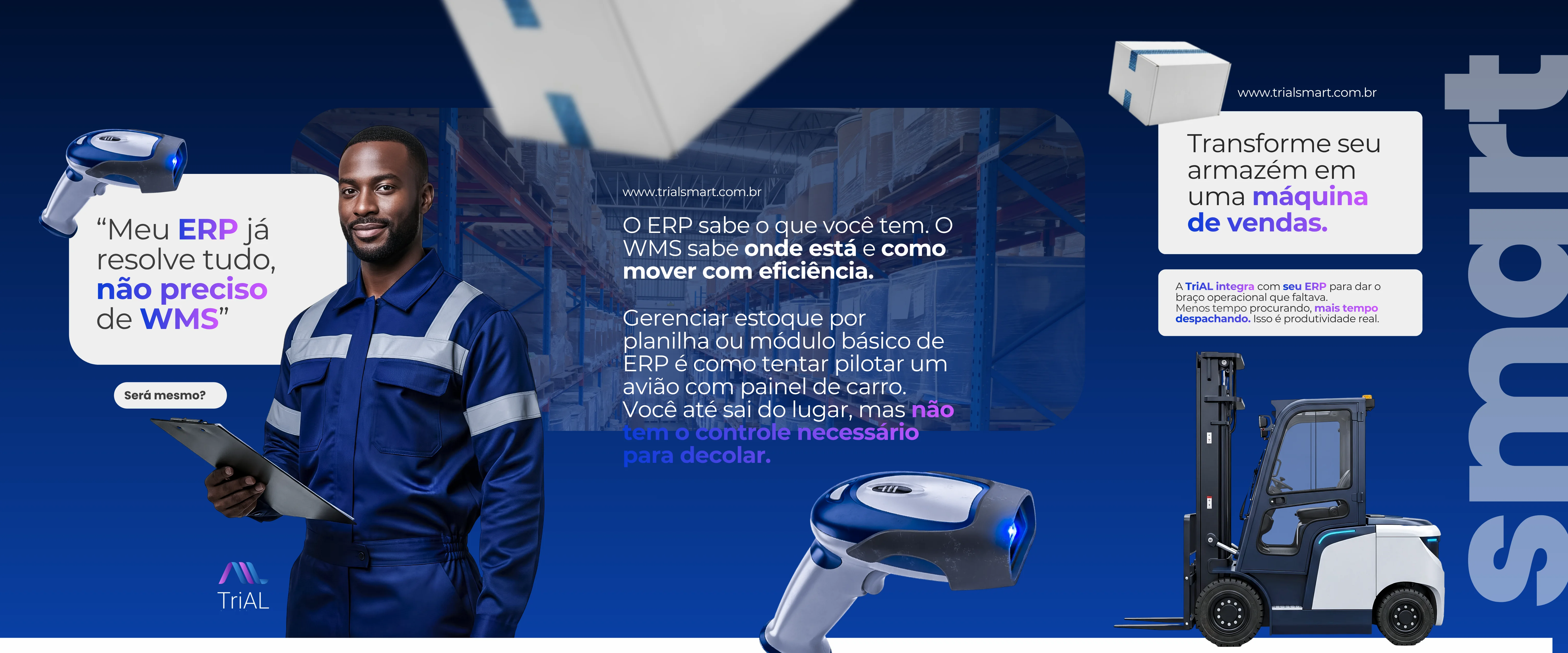 Transforme seu armazém em uma máquina de vendas — TriAL integrado ao seu ERP